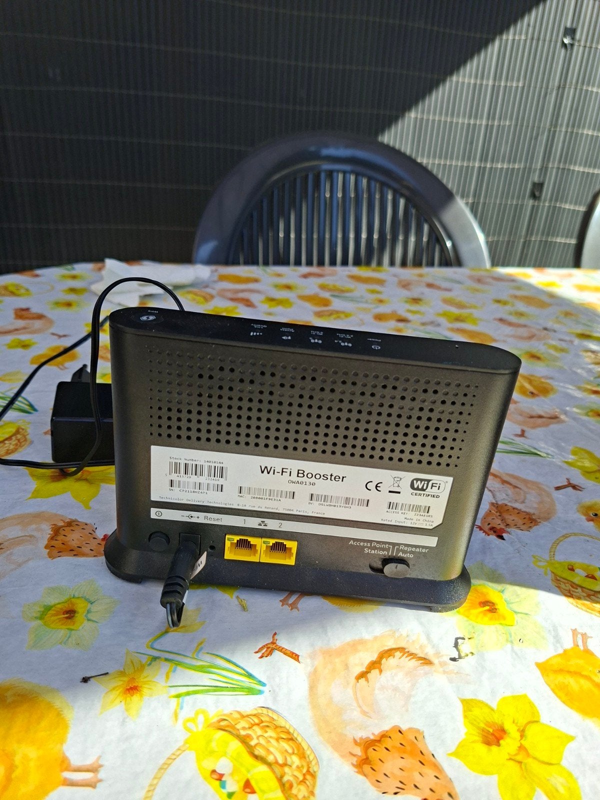 wifi booster proximus, Enlèvement
