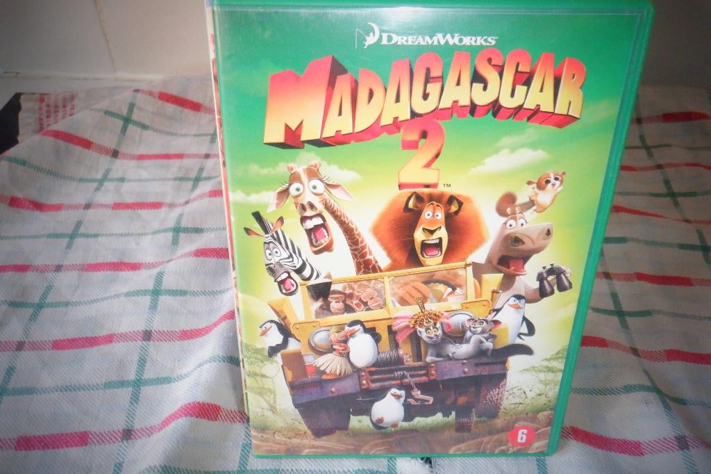 DVD Madagascar 2.(Dreamworks), Cd's en Dvd's, Tekenfilm, Amerikaans, Ophalen of Verzenden, Zo goed als nieuw