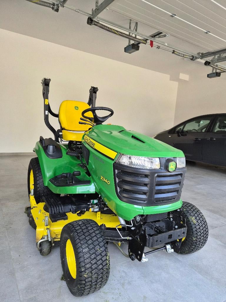 Tracteur tondeuse, Enlèvement, Comme neuf, JOHN DEERE, Fonction de mulching