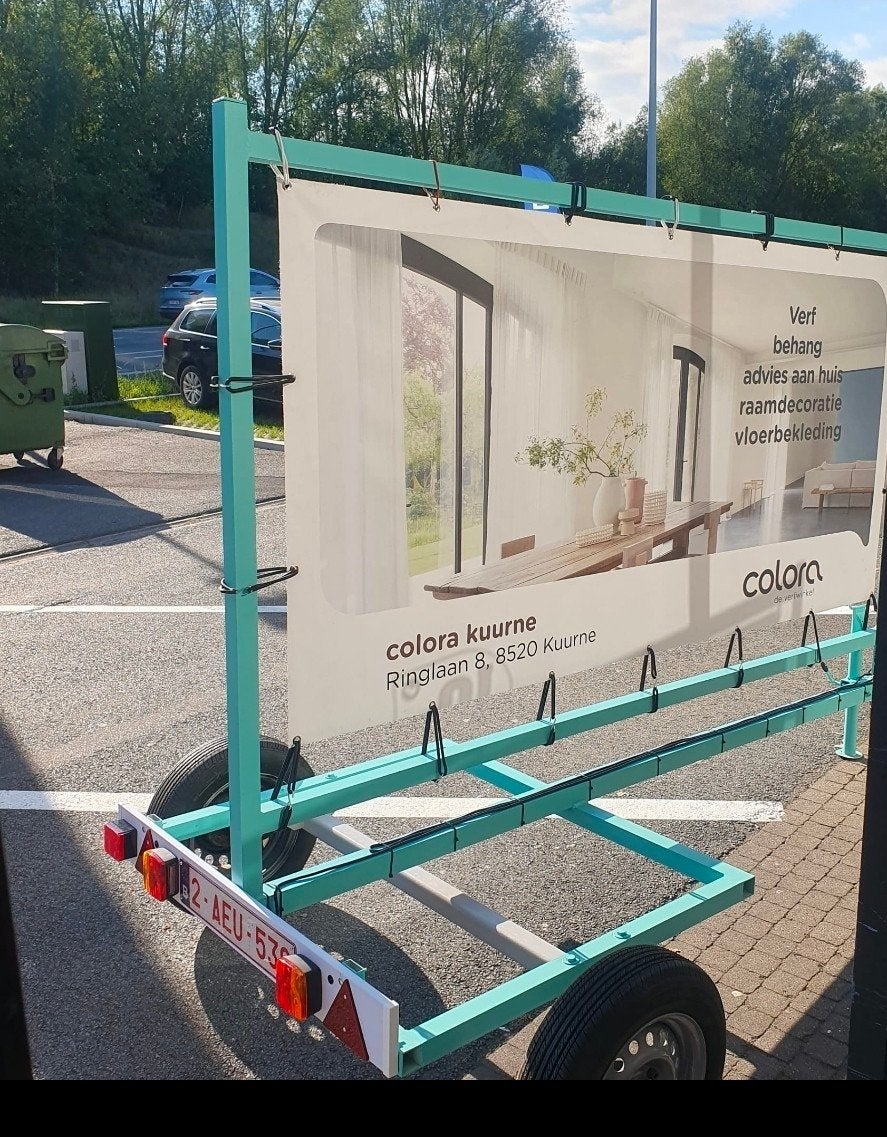 reclame wagentje, Bricolage & Construction, Abris de chantier & Baraques de chantier, Enlèvement