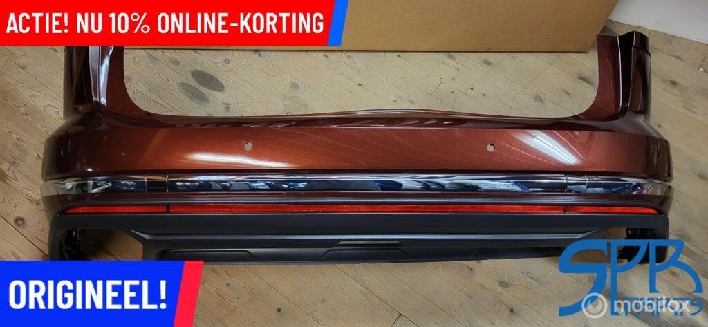 VW TOUAREG 760 ACHTERBUMPER LP3U 760807421A 760807417E 6XPdc, Volkswagen, Nieuw, Ophalen of Verzenden, Volkswagen