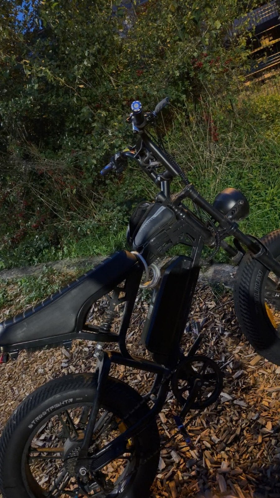 V20 Fatbike, kleur zwart, Fietsen en Brommers, Ophalen, Gebruikt, Schijfrem, Overige typen