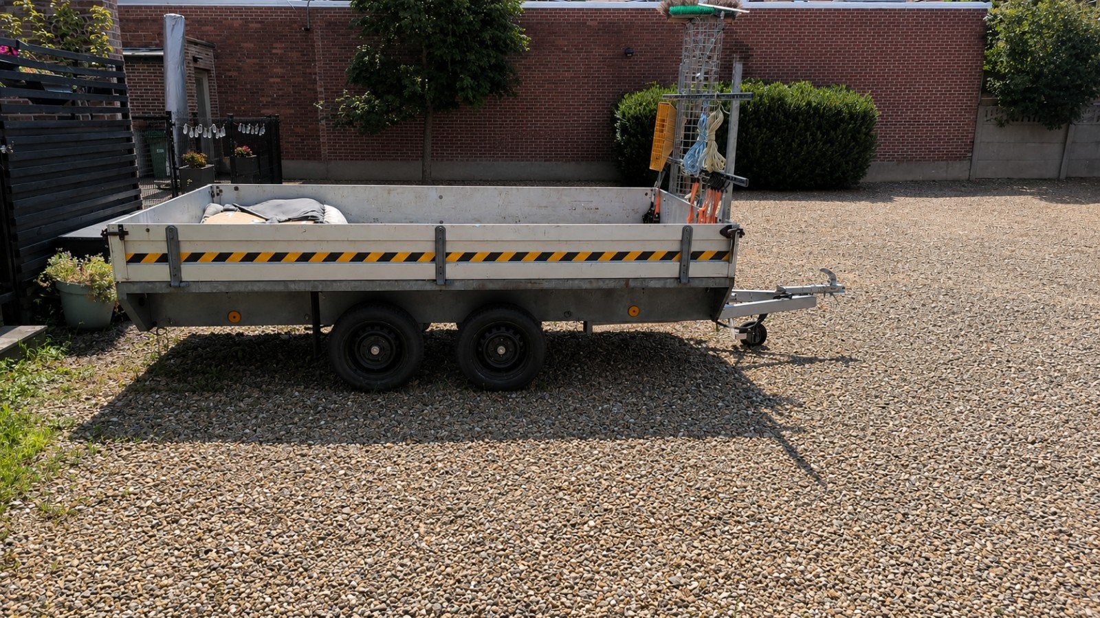 Aanhangwagen 4.13M x1.80M, Autos : Divers, Remorques, Enlèvement, Utilisé