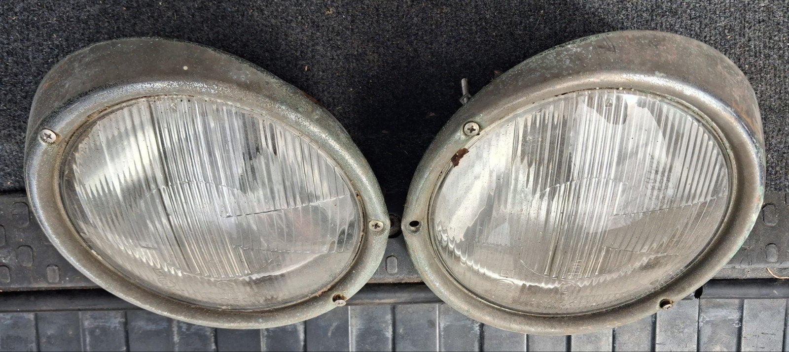 Vintage Bosch Koplampen VW Kever / Kübel / T2 (4462R7), Auto-onderdelen, Ophalen of Verzenden, Volkswagen