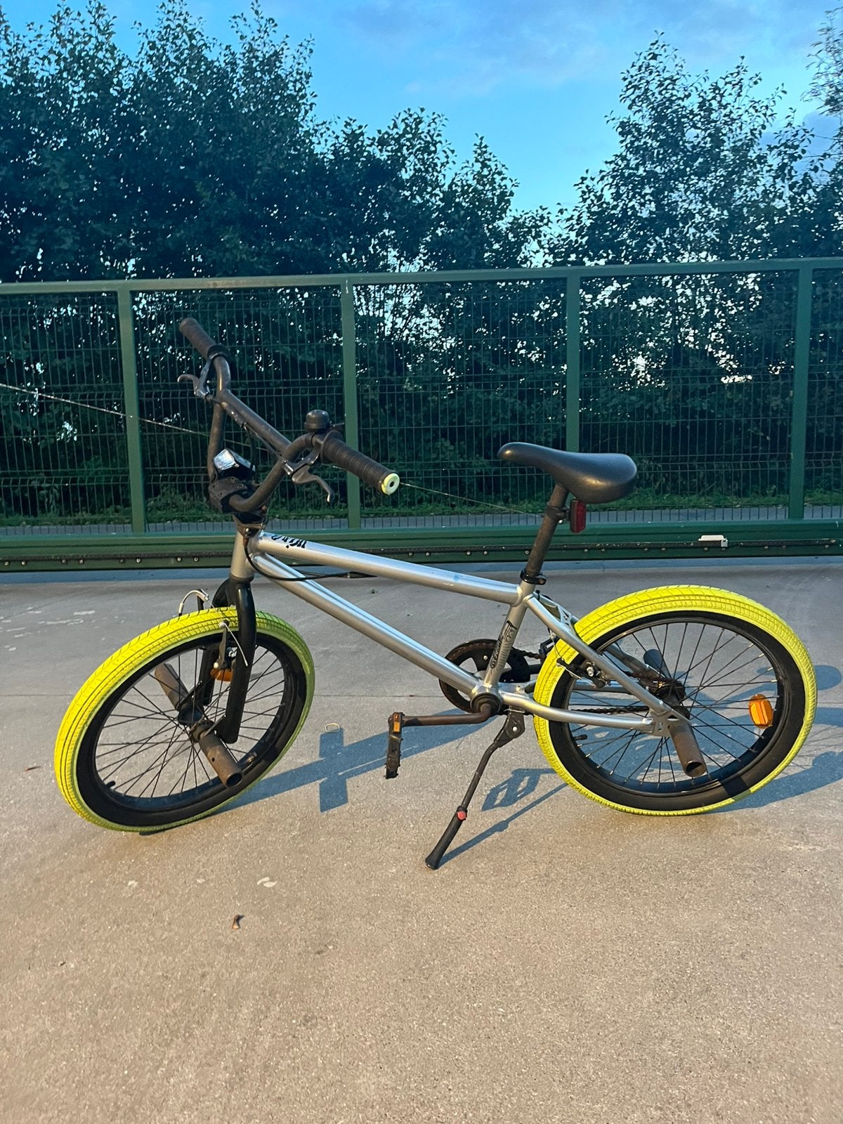 BMX fiets, Ophalen, Staal, Velgrem, Voetsteunen