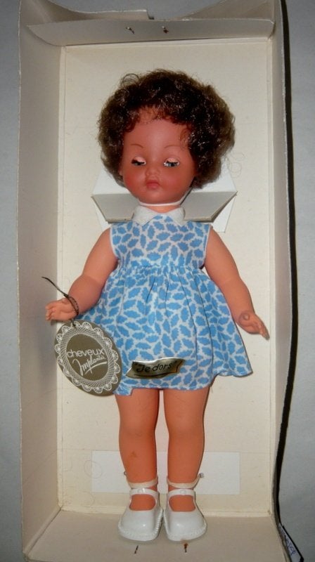 VINTAGE FRANSE POP SOPHIE IN ORIGINELE DOOS M/B CA 1955/60, Verzamelen, Ophalen of Verzenden, Zo goed als nieuw, Pop