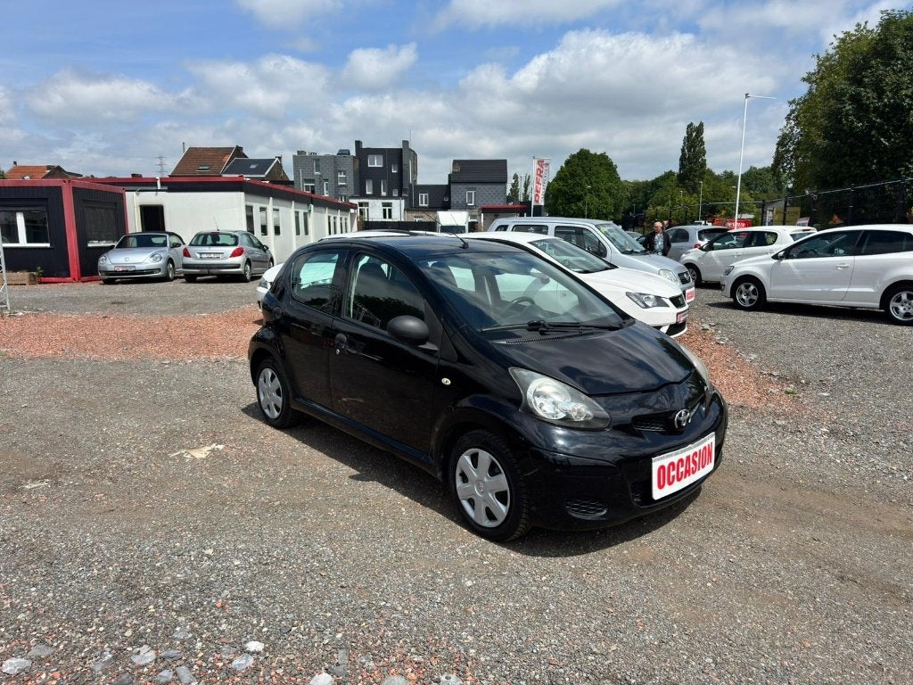 Toyota Aygo 1.0i 68ch 2010 *Garantie 1 An, Autos, Achat, Entreprise, Boîte manuelle, Noir