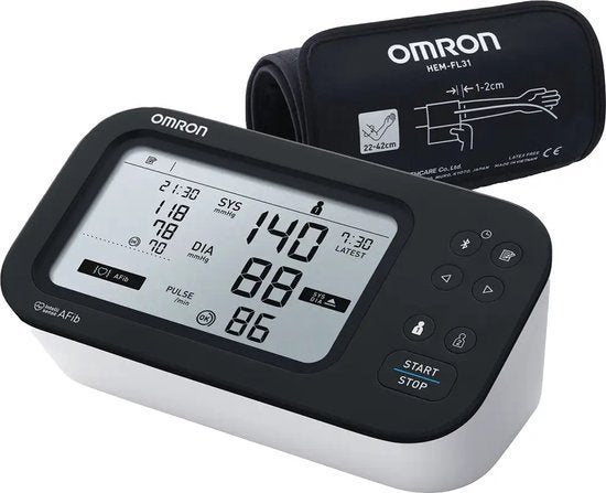 OMRON Bloeddrukmeter M7 Intelli IT AFib, Diversen, Verpleegmiddelen, Nieuw, Verzenden
