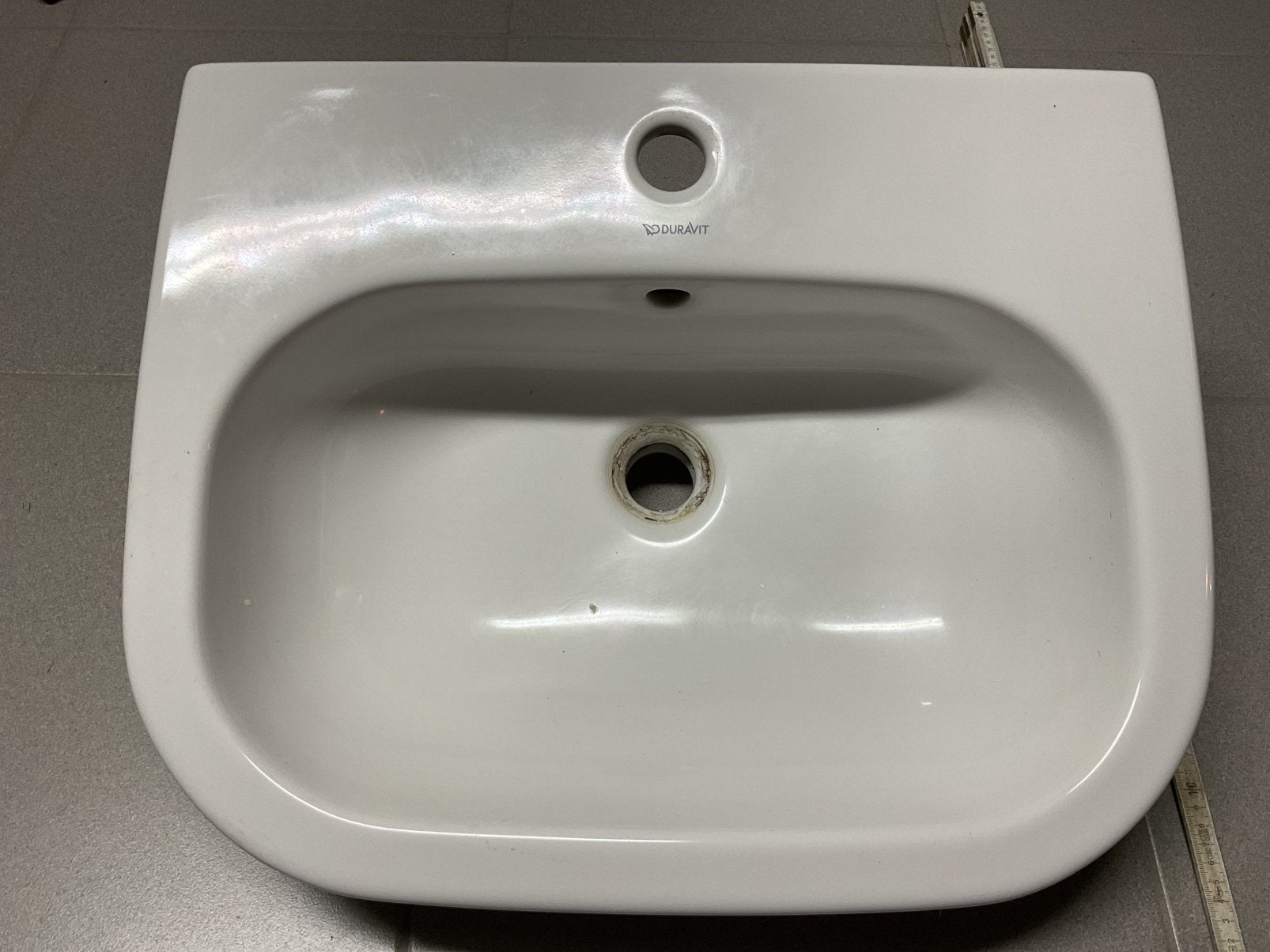 Duravit wastafel opbouw, Ophalen, Gebruikt, Wastafel