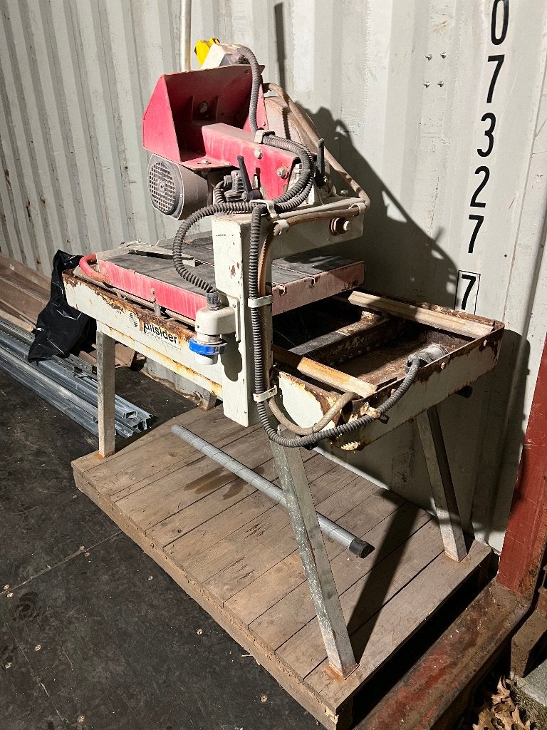 Steenzaag Tafelzaag Eldilsider ASO 350, Doe-het-zelf en Bouw, Ophalen, Gebruikt, 70 mm of meer, Afkortzaag