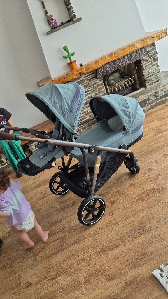 Cybex gazelle S duo + baby comfort, Ophalen, Zo goed als nieuw, Overige merken, Regenhoes