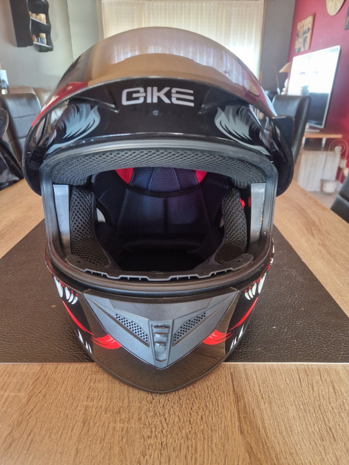 brommer helm, Fietsen en Brommers, Ophalen, Gebruikt, Medium