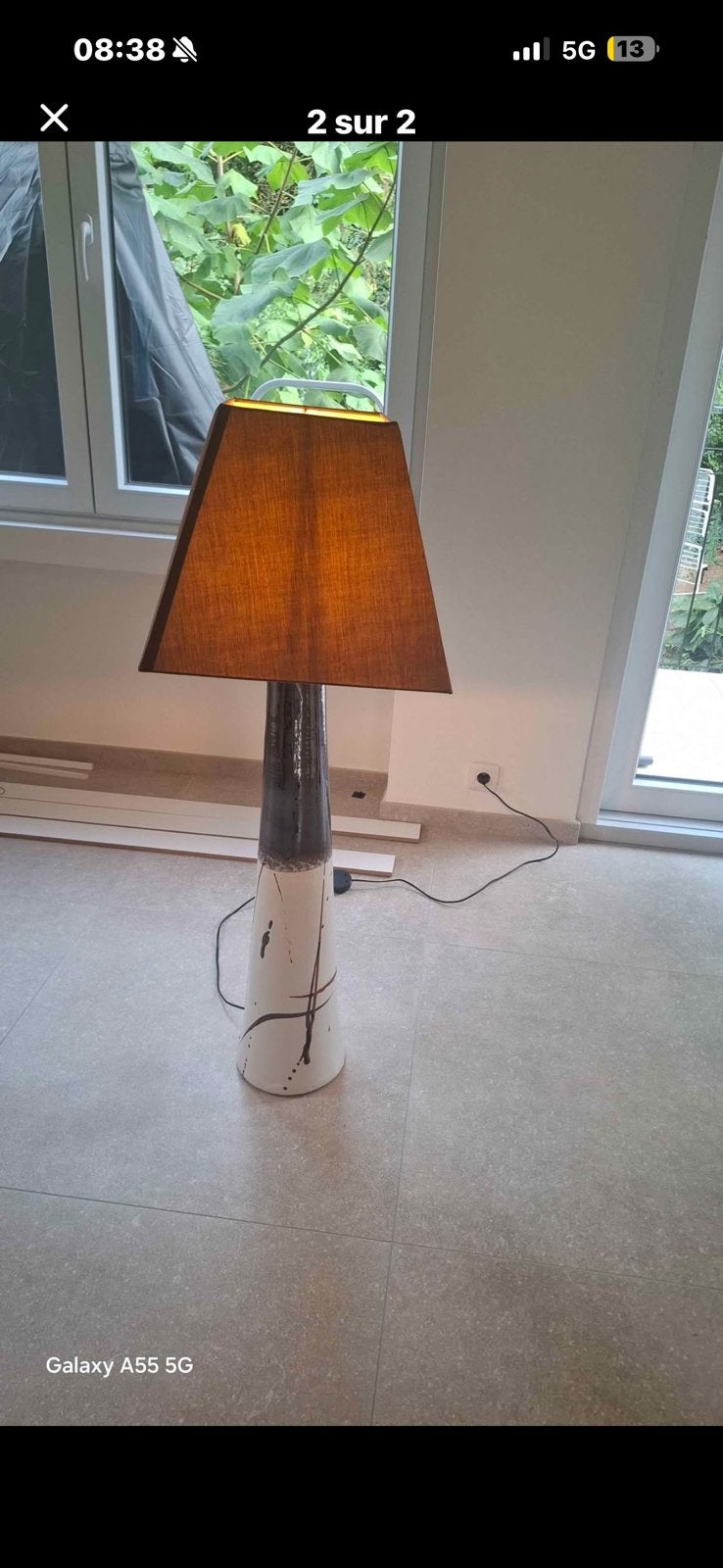 Lampadaire, Huis en Inrichting, Ophalen of Verzenden, Zo goed als nieuw