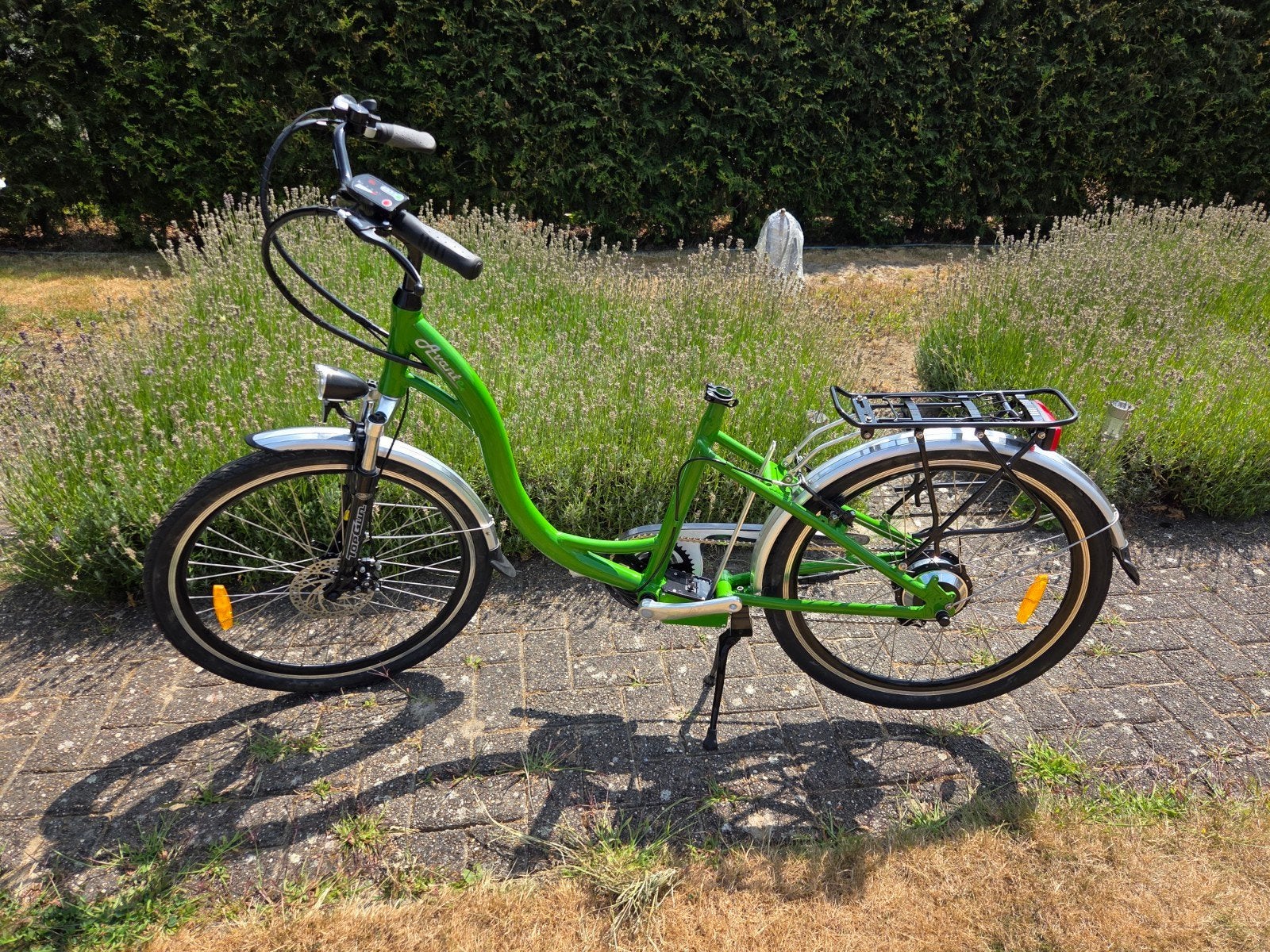 ebike Advante - groen - zonder batterij, 20 inch of meer, Versnellingen, Nieuw, Dames