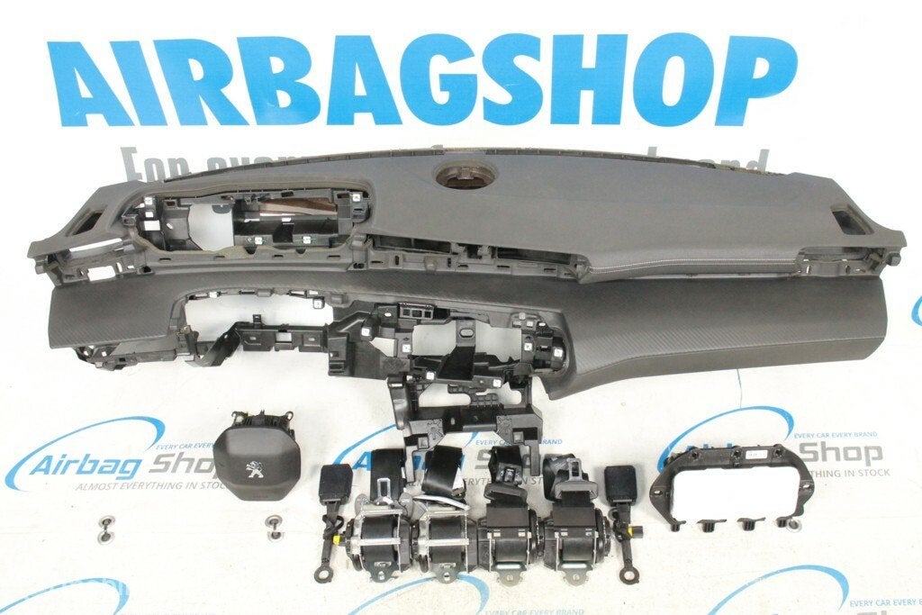 Airbag kit Tableau de bord carbon couture Peugeot 508, Autos : Pièces & Accessoires, Enlèvement ou Envoi, Utilisé