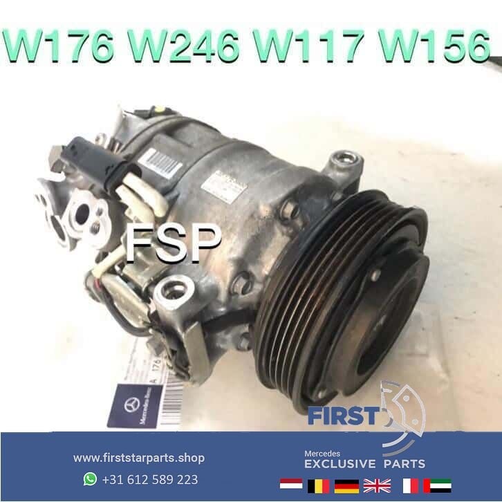 W176 A W246 B W117 CLA W156 GLA Klasse Aircopomp origineel, Auto-onderdelen, Gebruikt, -, Ophalen of Verzenden, -