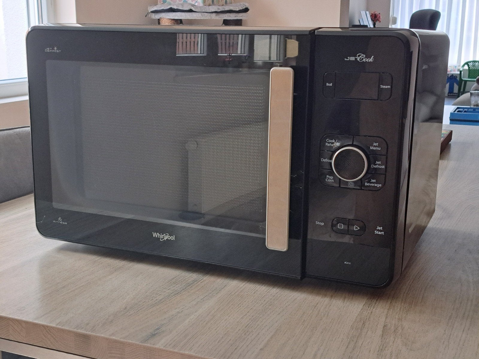 microgolfoven whirlpool JC212, Ophalen, Microgolfoven