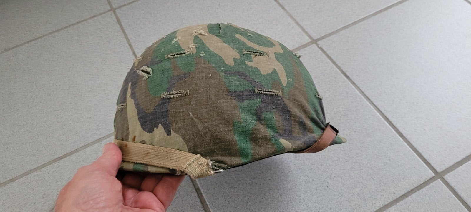 US Vietnam M1 helm, Enlèvement ou Envoi, Armée de terre, Casque ou Béret