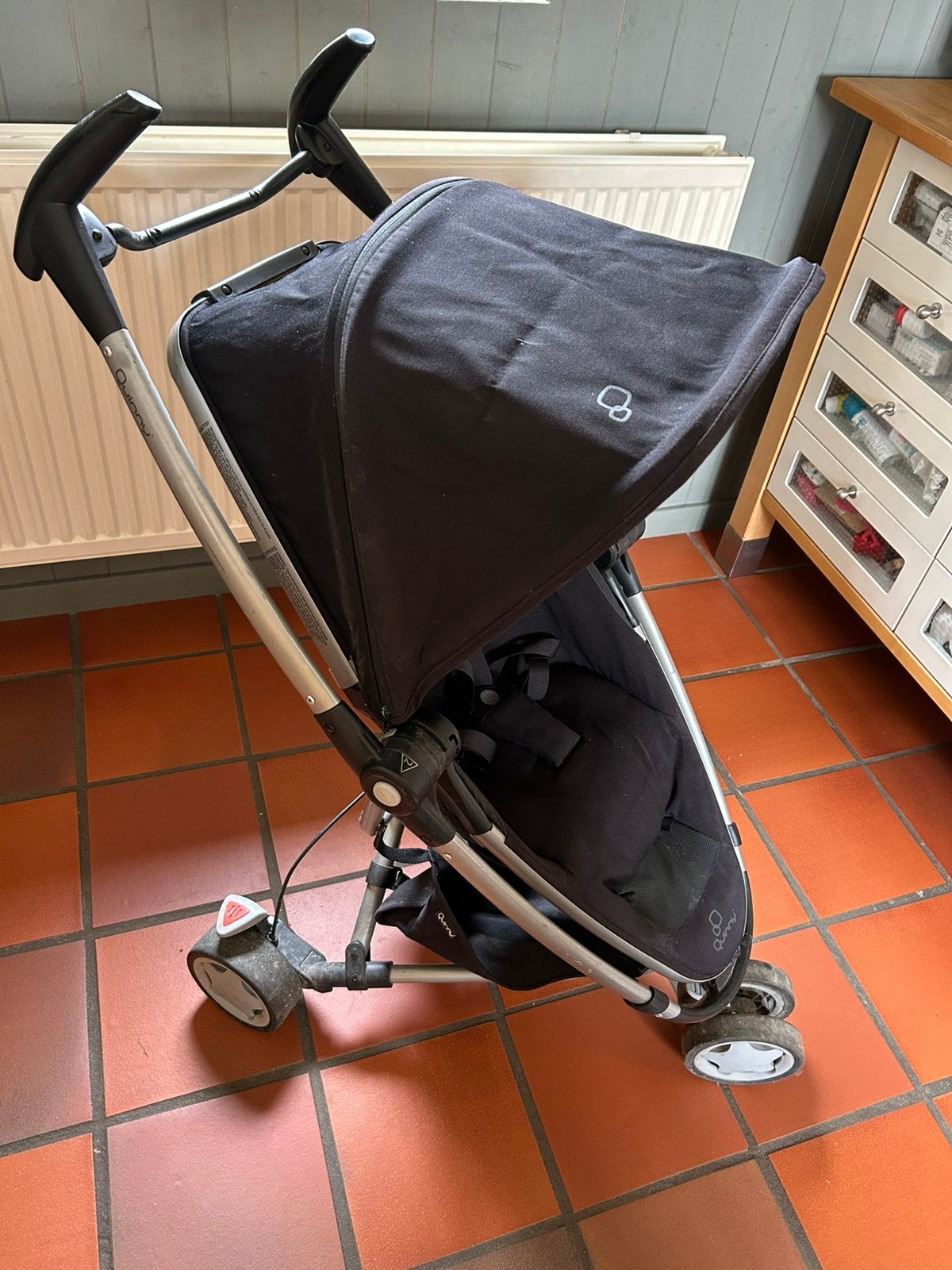 Poussette Quinny Zapp Xtra2, Enlèvement, Comme neuf, Quinny, Protection de pluie