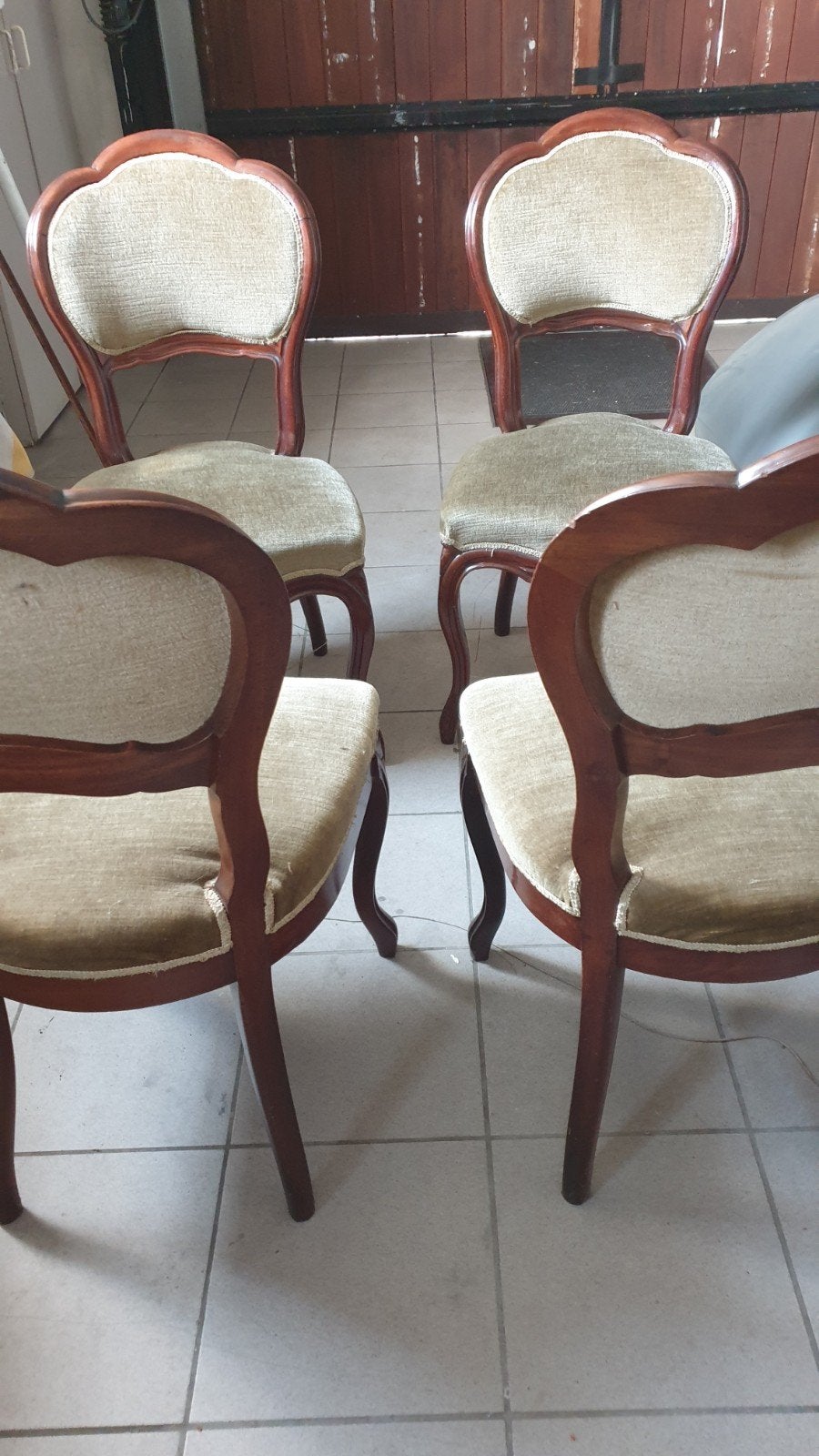Ensemble de chaises anciennes, Antiquités & Art, Enlèvement