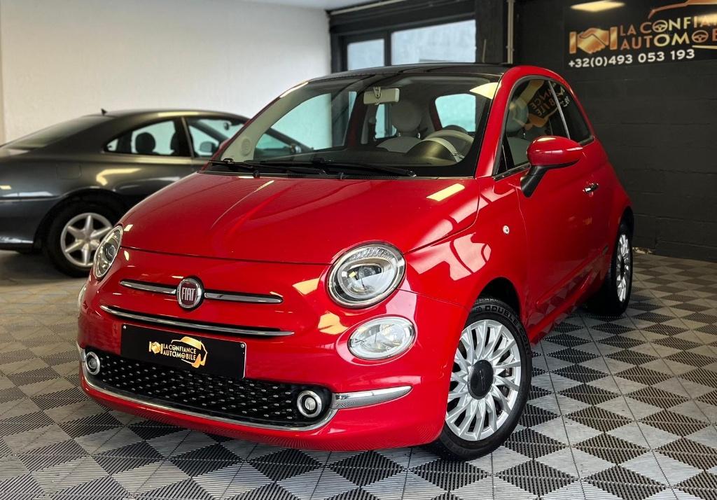 Fiat 500 1.2i Lounge 1e eigenaarsgarantie 12 maanden, Auto's, Voorwielaandrijving, 4 zetels, 4 cilinders, USB