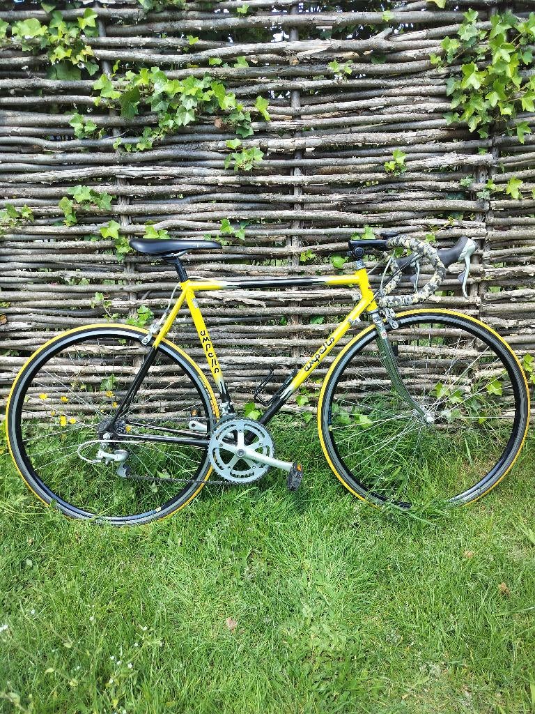 Retro fiets met Columbus kader, Fietsen en Brommers, Staal, Zo goed als nieuw, Meer dan 20 versnellingen, Ophalen