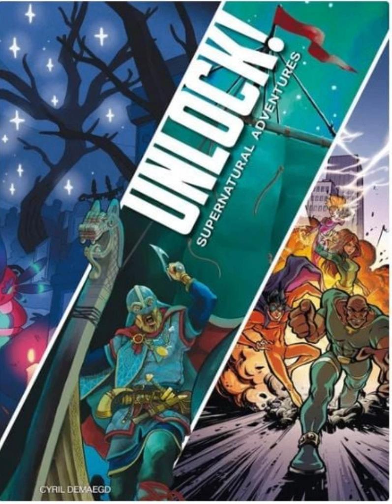 Unlock supernatural adventures, Vijf spelers of meer, Ophalen, Zo goed als nieuw