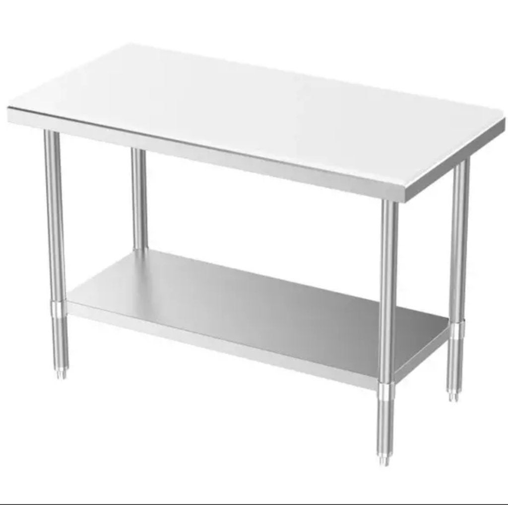 Table de découpe | Acier inoxydable/polyéthylène |, Enlèvement, Utilisé, Mobilier en inox