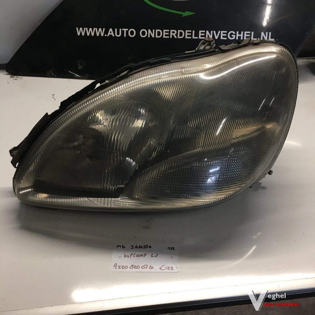 Mercedes S Klasse 2002 Koplamp Links A 220 820 0761 of Recht, -, Utilisé, -, -