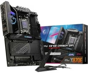 WIFI AU CARBONE MSI MPG X870E, Informatique & Logiciels, Comme neuf, Enlèvement, ATX, DDR5