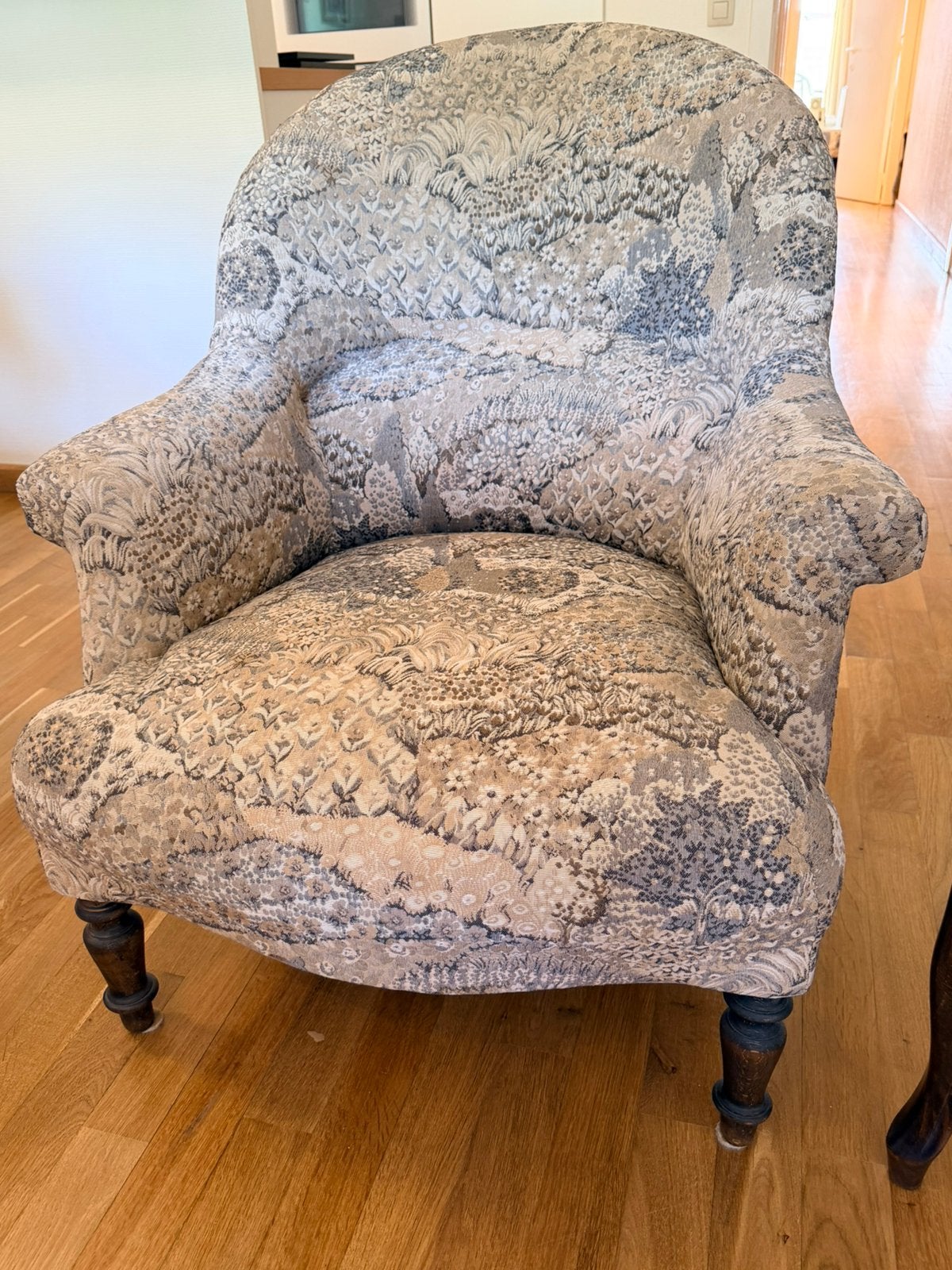 Fauteuil vintage, Enlèvement