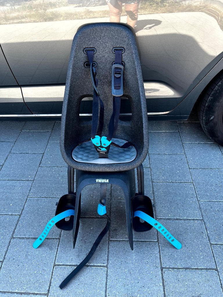 Fietsstoeltje Thule Yepp Nexxt Maxi, Achterzitje, Voetsteuntjes, Yepp (Thule), Zo goed als nieuw