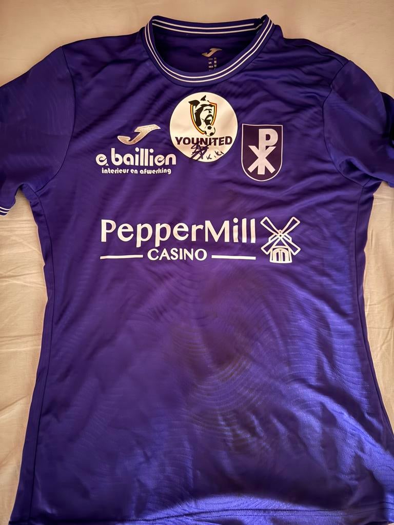 Matchworn/match worn shirt Keano “Kiki” Vanrafelghem Patro, Ophalen of Verzenden, Zo goed als nieuw, Shirt