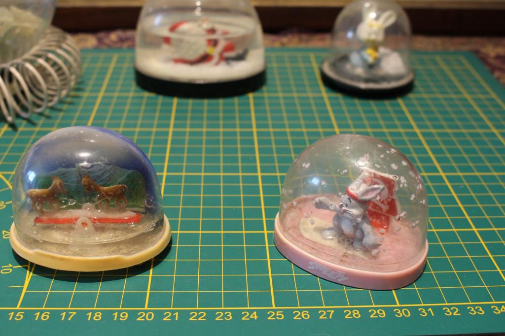 lot vintage sneeuwbollen oa Sweety van Quick, Verzamelen, Ophalen of Verzenden, Gebruikt, Fantasy