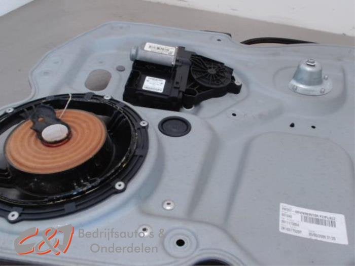 Ruitmechaniek 2Deurs rechts-voor van een Volkswagen Caddy, Gebruikt, -, Volkswagen, -