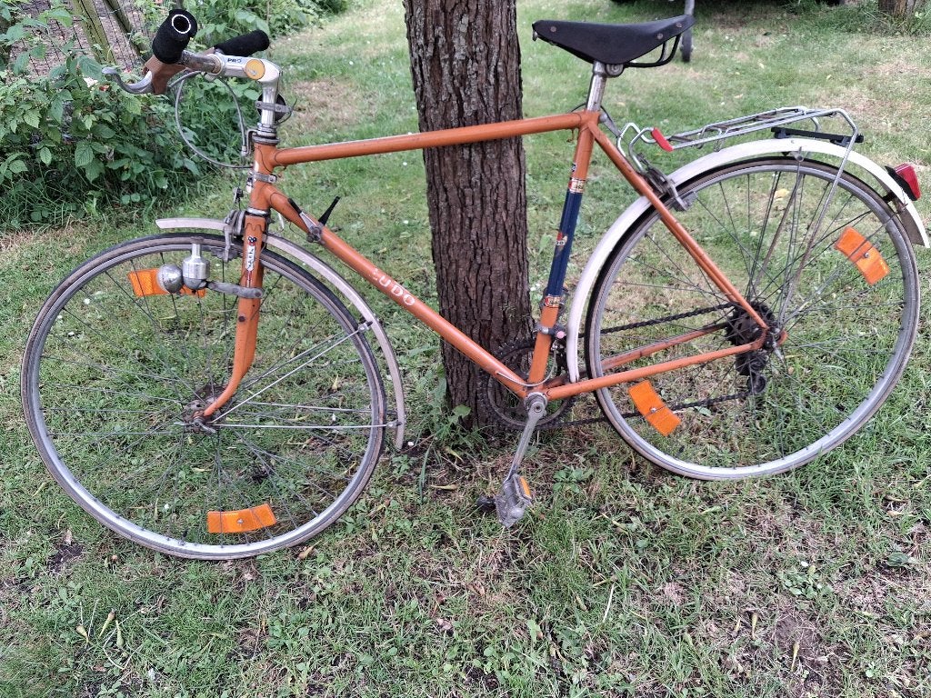 Ludo fiets, Fietsen en Brommers, Ophalen, Jaren '60 of nieuwer, Velgrem, 51 tot 55 cm