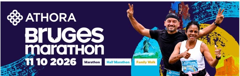 Startbewijs Brugge marathon., Sport en Fitness, Ophalen