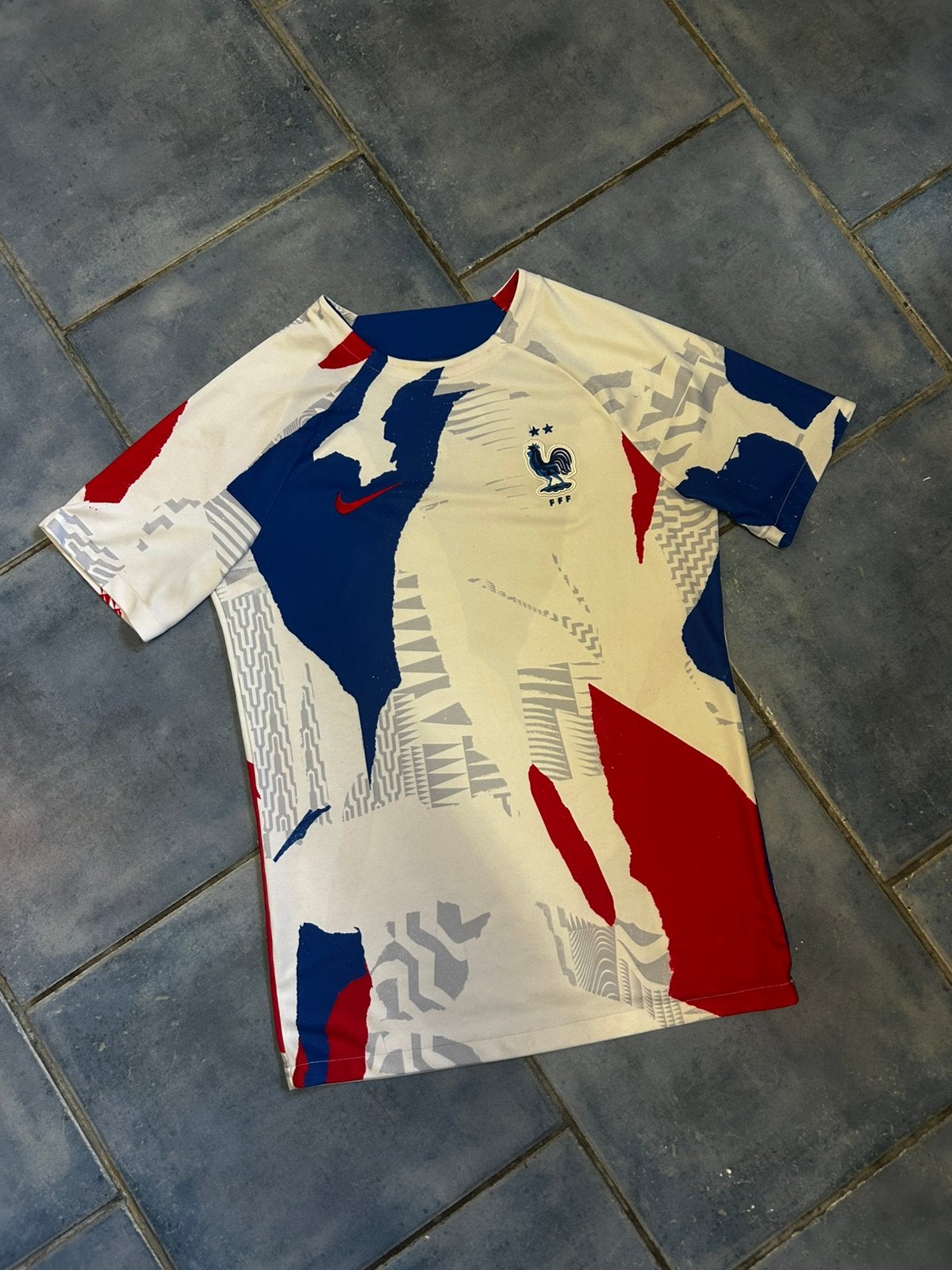Maillot Equipe de France S 2022/2023 (Pré-match), Taille S, Enlèvement ou Envoi, Comme neuf, Maillot