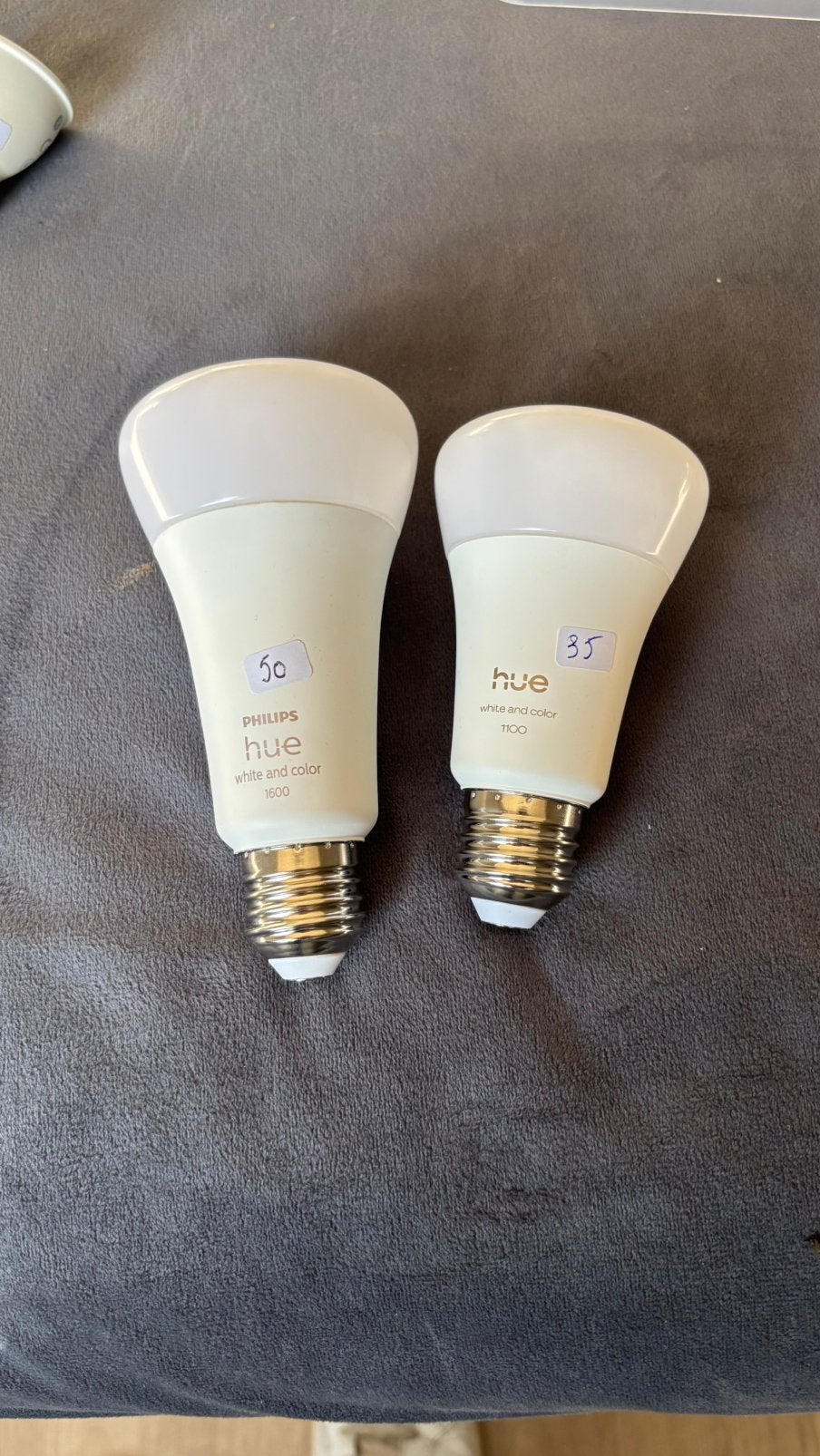 Philips hue lampen, Ophalen, Zo goed als nieuw, Philips