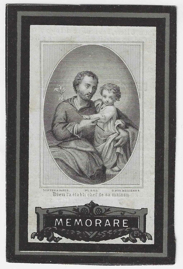 Petrus Hirter, ? 1813 - Antwerpen 1876, Ophalen of Verzenden, Bidprentje