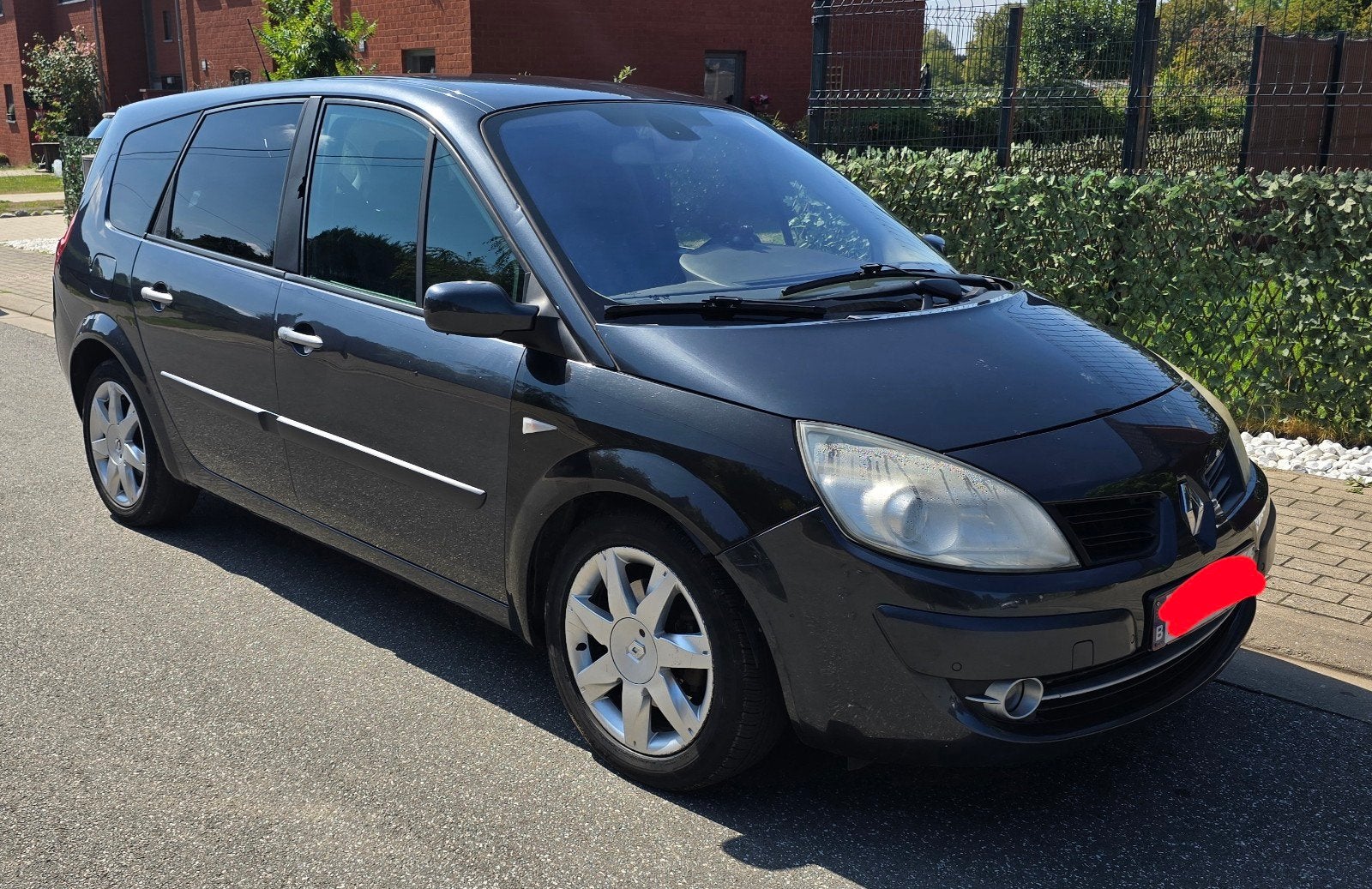 Renault Grand scenic 2 automatic full option

- année : 2008, Auto's, Automaat, Zwart, Zwart, Leder
