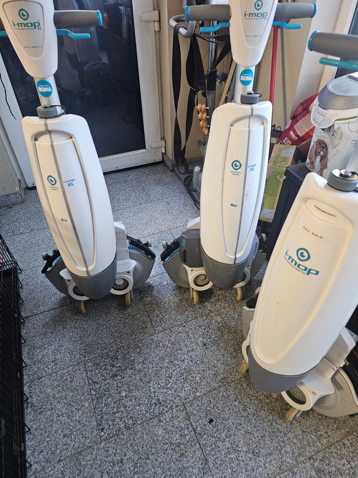3 stuks i-mop met baterijen en opladers
ophalen belgie limbu, Ophalen