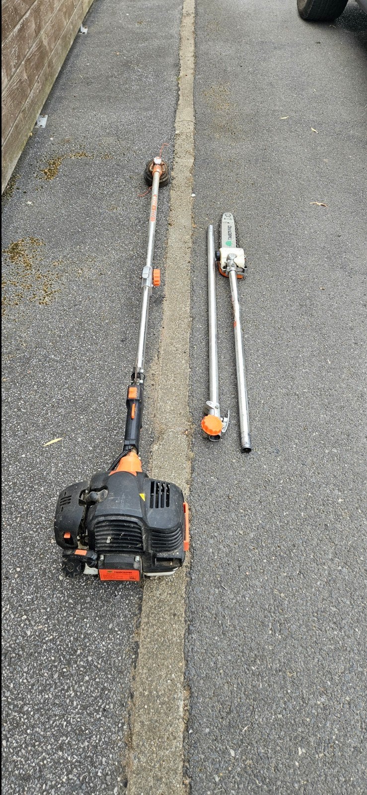 Bosmaaier / kettingzaag stokzaag, Ophalen, Benzine, Gebruikt, Timberpro