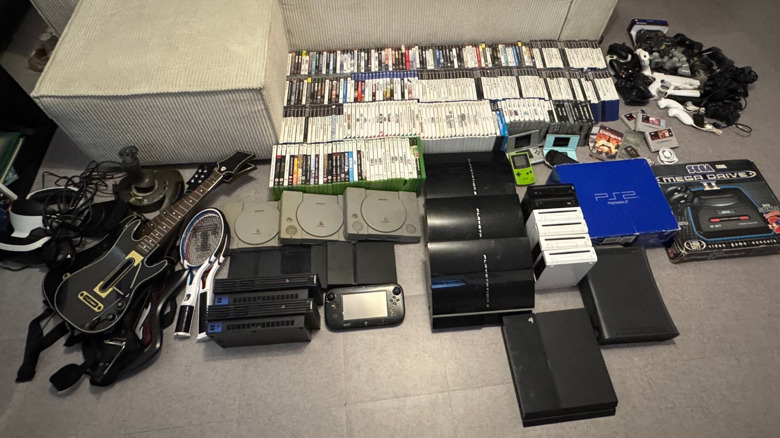 Lot de jeux, console, accessoires Retrogaming, Consoles de jeu & Jeux vidéo, Enlèvement, Comme neuf