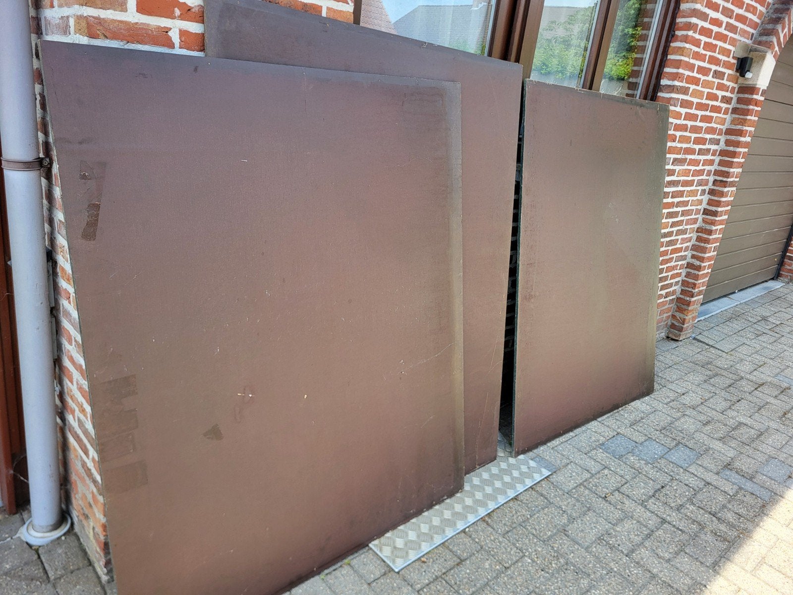 Betonplex 3 stuks 1,25 op1,50 en 12 dik, Bricolage & Construction, Enlèvement, Bétonplex