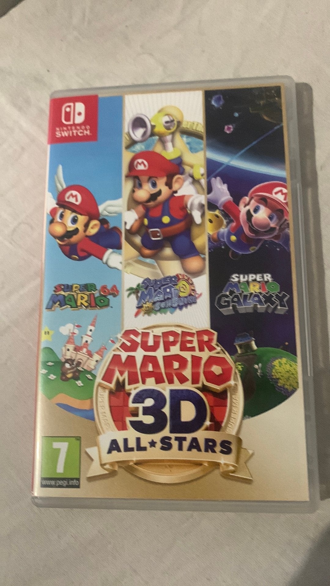 Super Mario 3D toutes étoiles, Enlèvement, Comme neuf