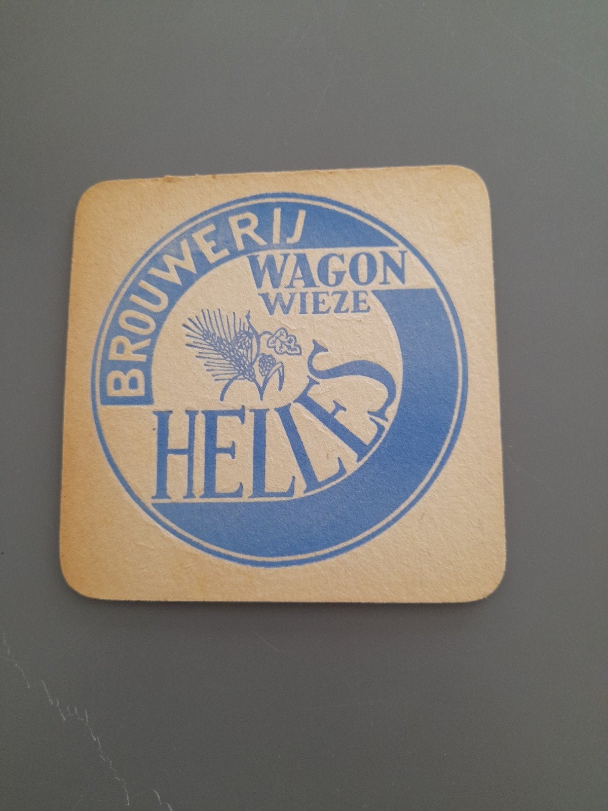 Bierviltje brouwerij wagon wieze, Ophalen of Verzenden