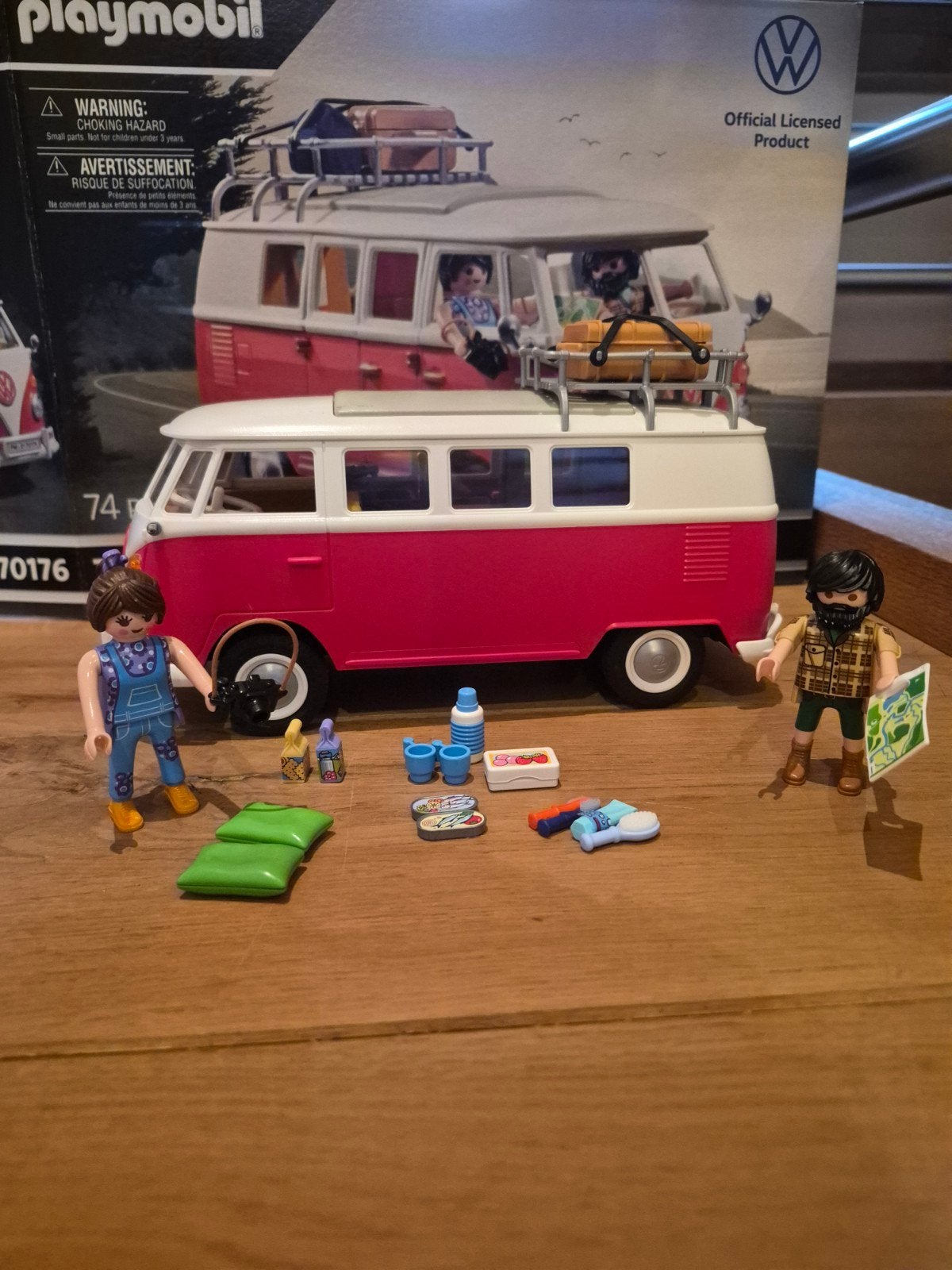 playmobil Volkswagen caming bus 70176, Ophalen