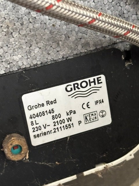 Grohe Red Boiler 8 Liter, Ophalen, Gebruikt, Kraan