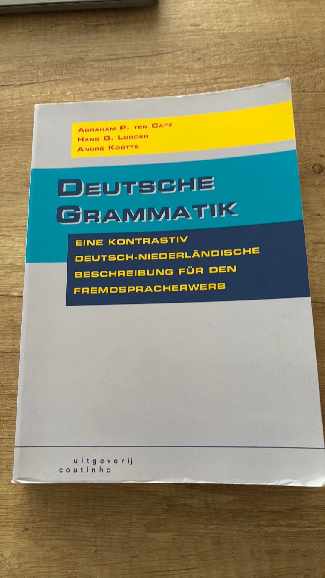 H.G. Lodder - Deutsche Grammatik, Livres, Livres scolaires, Enlèvement, Allemand, H.G. Lodder; A. Kootte; A.P. ten Cate